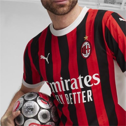 Puma AC Milan 2024/25 Men's Home Shirt - Image 5