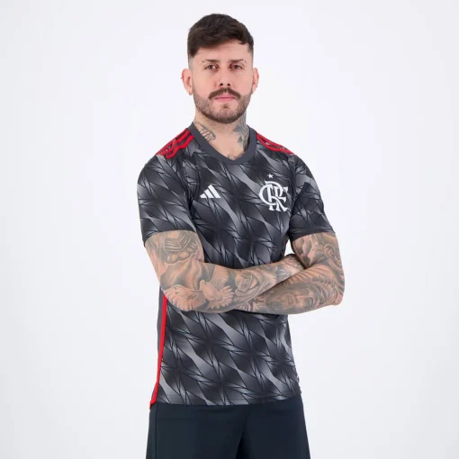 Adidas Flamengo 2024/25 Men's Third Shirt - Image 3