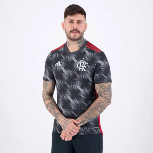 Adidas Flamengo 2024/25 Men's Third Shirt - Image 4