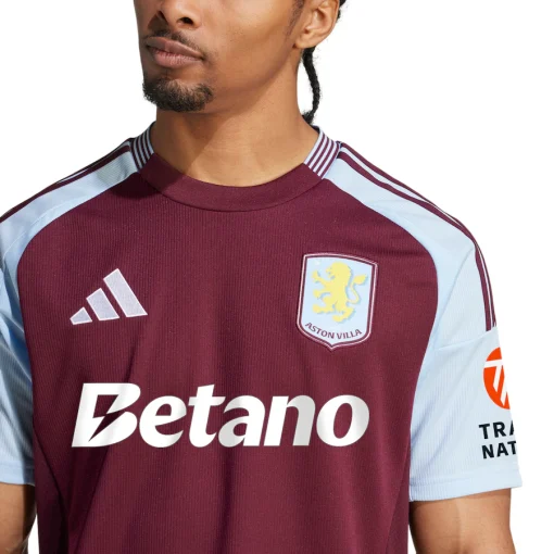 Adidas Aston Villa 2024/25 Men's Home Shirt - Image 7