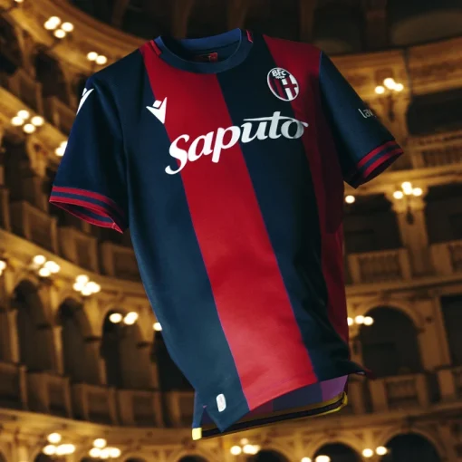 Macron Bologna 2024/25 Men's Home Shirt - Image 4