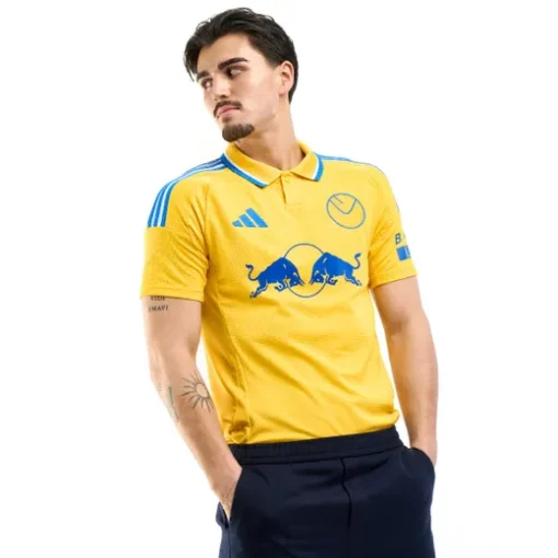 Adidas Leeds United 2024/25 Men's Away Shirt - Image 5