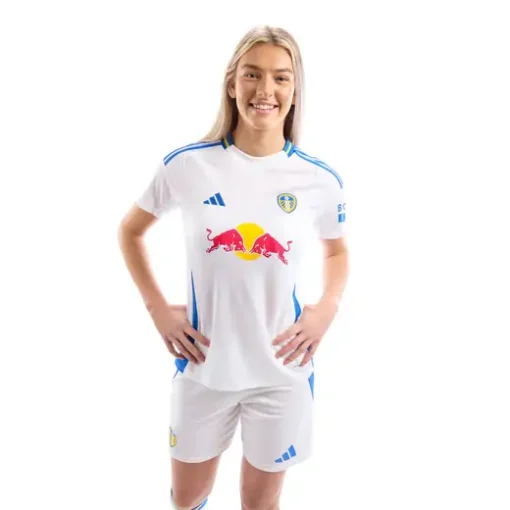 Adidas Leeds United 2024/25 Women's Home Shirt - Image 4