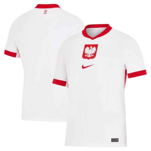 Nike Poland 2024 Men's Home Stadium Shirt - Image 3