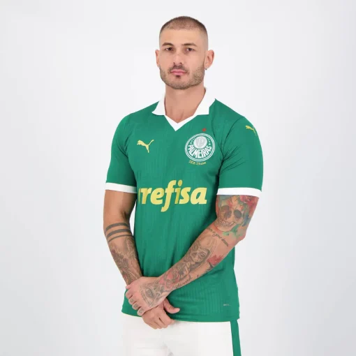 Puma Palmeiras 2024/25 Men's Home Shirt - Image 3