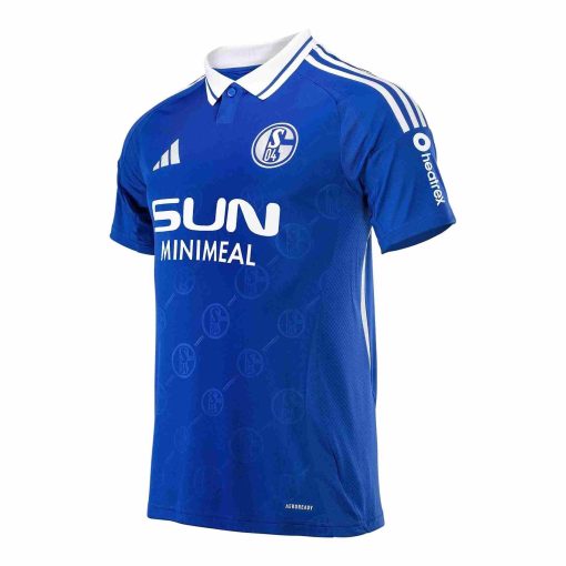 Adidas Schalke 04 2024/25 Men's Home Shirt - Image 4