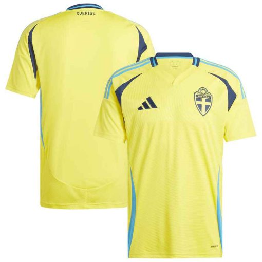 Adidas Sweden 2024 Men's Home Shirt - Image 3