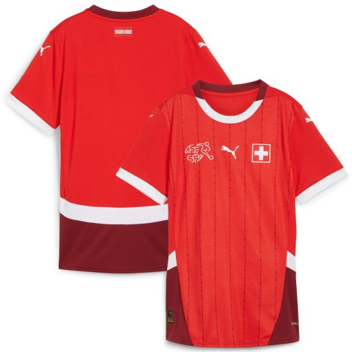 Puma Switzerland 2024 Women's Home Shirt - Image 3