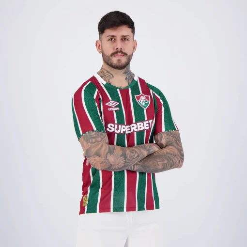 Umbro Fluminense 2024/25 Men's Home Shirt - Image 3