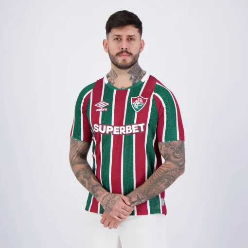 Umbro Fluminense 2024/25 Men's Home Shirt - Image 4