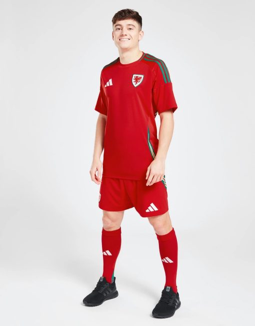 Adidas Wales 2024 Infant Home Shirt & Shorts Set - Image 2