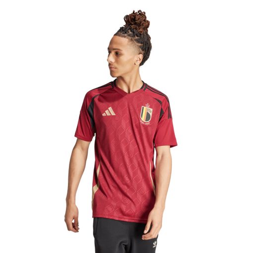 Adidas Belgium 2024/25 Men's Home Shirt - Image 7