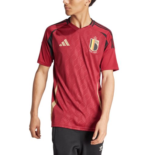 Adidas Belgium 2024/25 Men's Home Shirt - Image 6