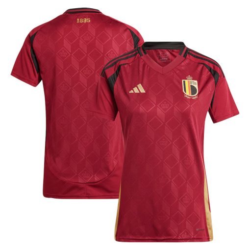 Adidas Belgium 2024/25 Women's Home Shirt - Image 3