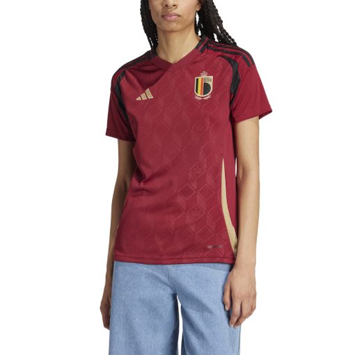 Adidas Belgium 2024/25 Women's Home Shirt - Image 5