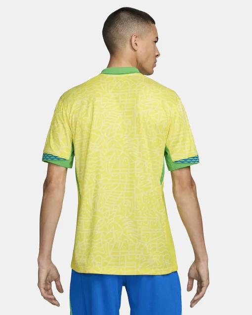 Nike Brazil 2024 Men's Home Stadium Shirt - Image 5