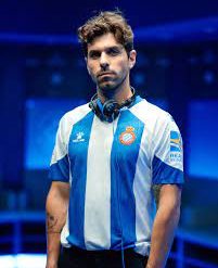 Kelme Espanyol 2023/24 Men's Home Shirt