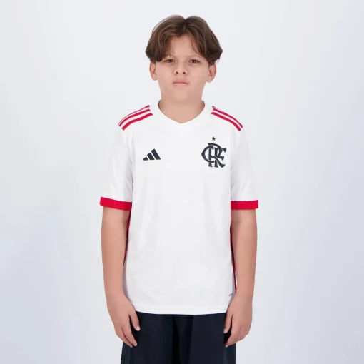 Adidas Flamengo 2024/25 Youth Away Shirt - Image 6