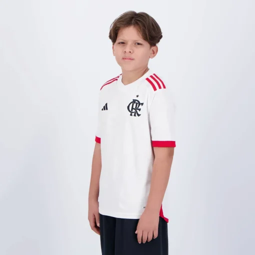 Adidas Flamengo 2024/25 Youth Away Shirt - Image 4