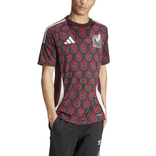 Adidas Mexico 2024 Youth Home Shirt - Image 4