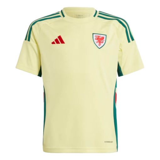 Adidas Wales 2024 Youth Away Shirt