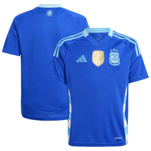 Adidas Argentina 2024 Youth Away Shirt - Image 3