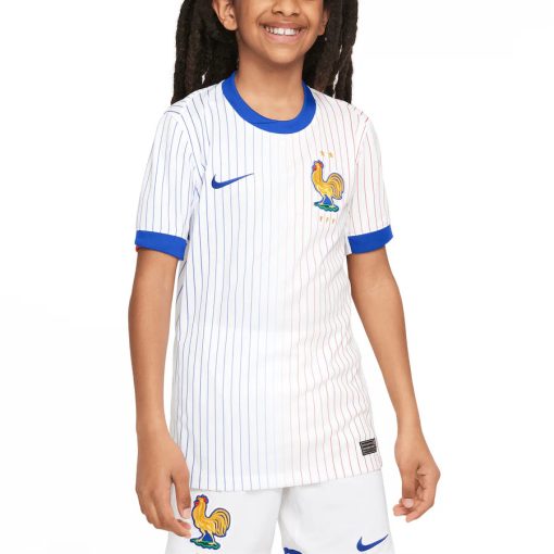 Nike France 2024/25 Youth Away Stadium Shirt - Image 2