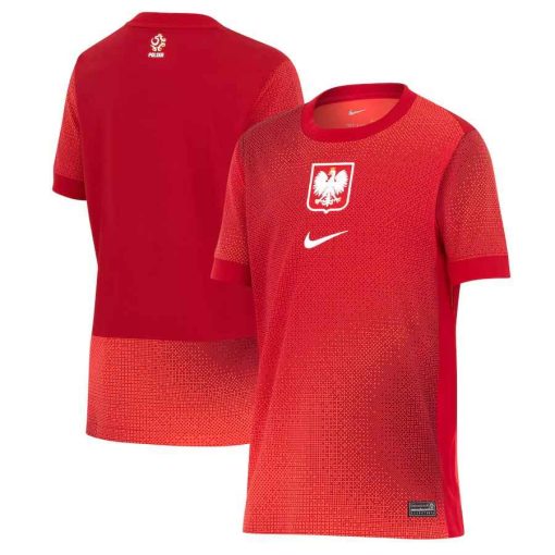 Nike Poland 2024 Youth Away Stadium Shirt - Image 3