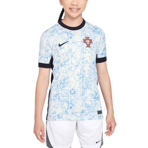 Nike Portugal 2024 Youth Away Stadium Shirt - Image 4