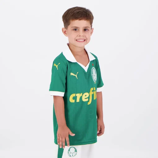 Puma Palmeiras 2024/25 Youth Home Shirt - Image 4