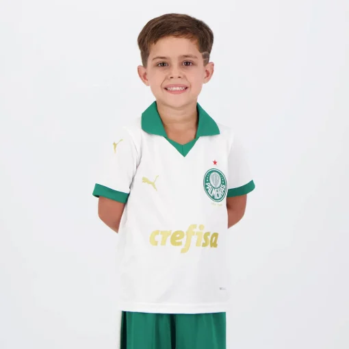 Puma Palmeiras 2024/25 Youth Away Shirt - Image 4