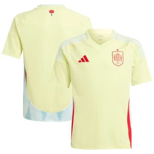 Adidas Spain 2022/23 Youth Away Shirt - Image 3