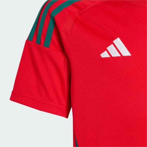 Adidas Wales 2024 Youth Home Shirt - Image 3