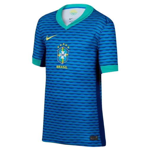 Nike Brazil 2024 Youth Away Stadium Shirt