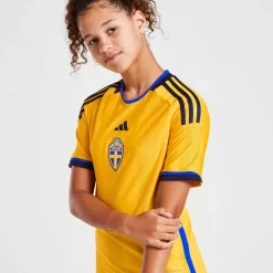 Adidas Sweden 2022/23 Youth Home Shirt