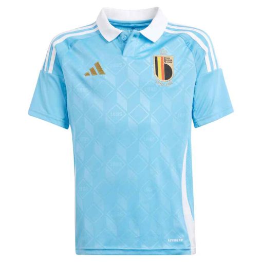 Adidas Belgium 2024/25 Youth Away Shirt