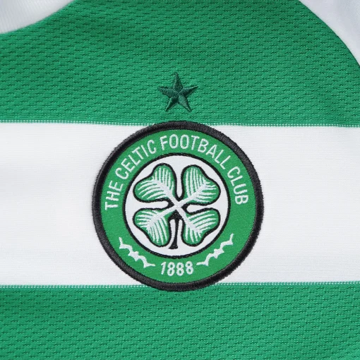 Adidas Celtic 2024/25 Youth Home Shirt - Image 4