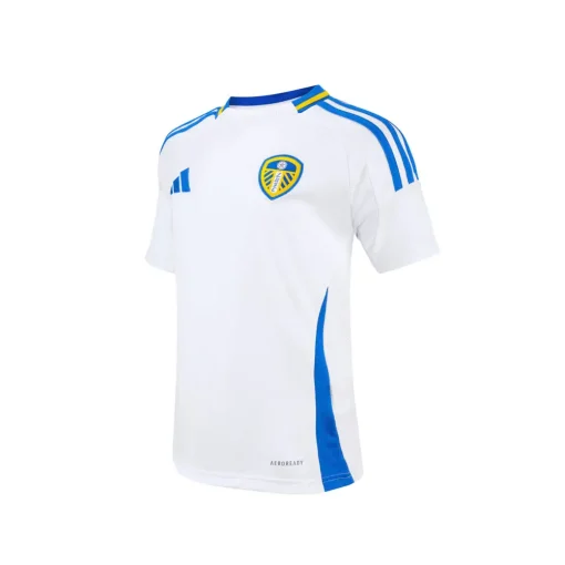 Adidas Leeds United 2024/25 Youth Home Shirt - Image 2