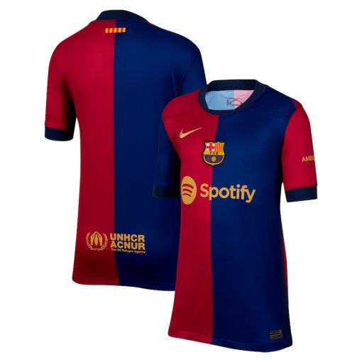 Nike Barcelona 2024/25 Youth Home Stadium Shirt - Image 3