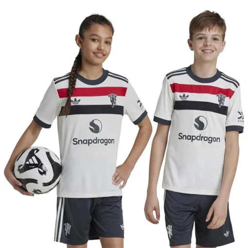 Adidas Manchester United 2024/25 Youth Third Shirt - Image 3