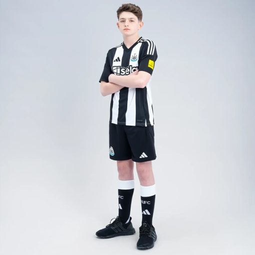 Adidas Newcastle United 2024/25 Youth Home Shirt - Image 4