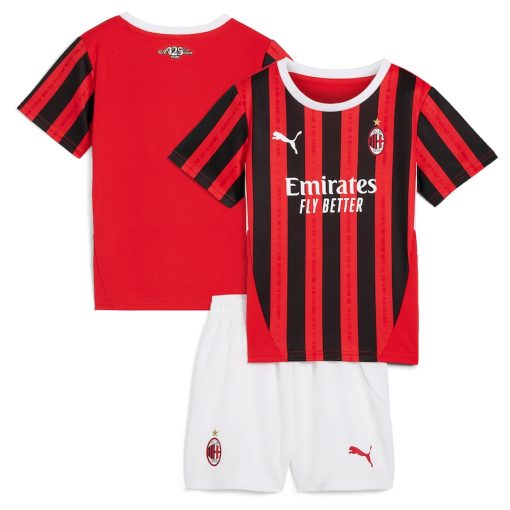 Puma AC Milan 2024/25 Infant Home Shirt & Shorts Set - Image 3