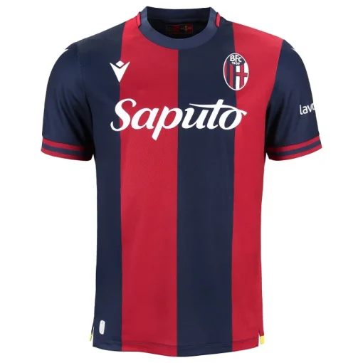 Macron Bologna 2024/25 Youth Home Shirt - Image 2