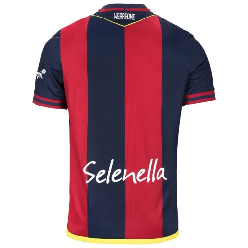 Macron Bologna 2024/25 Youth Home Shirt - Image 3