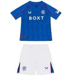 Castore Rangers 2024-25 Infant Home Shirt & Shorts Set