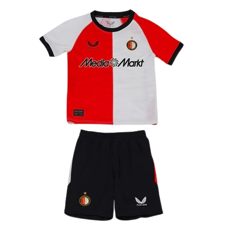 Castore Feyenoord Rotterdam 2024/25 Infant Home Shirt & Shorts Set