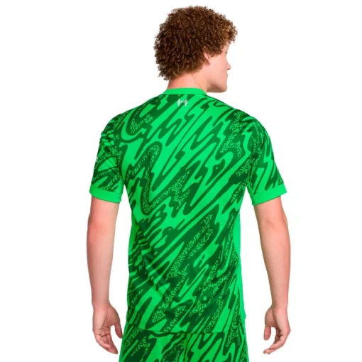 Nike Liverpool 2024/25 Men's Green Goalkeeper Third Stadium Shirt - Image 4