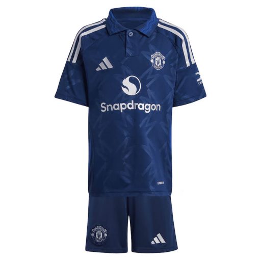 Adidas Manchester United 2024/25 Infant Away Shirt & Shorts Set