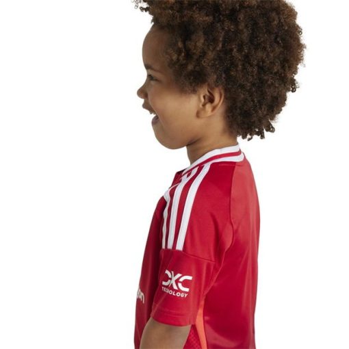 Adidas Manchester United 2024/25 Infant Home Shirt & Shorts Set - Image 3