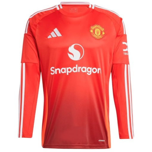 Adidas Manchester United 2024/25 Men's Long Sleeve Home Shirt